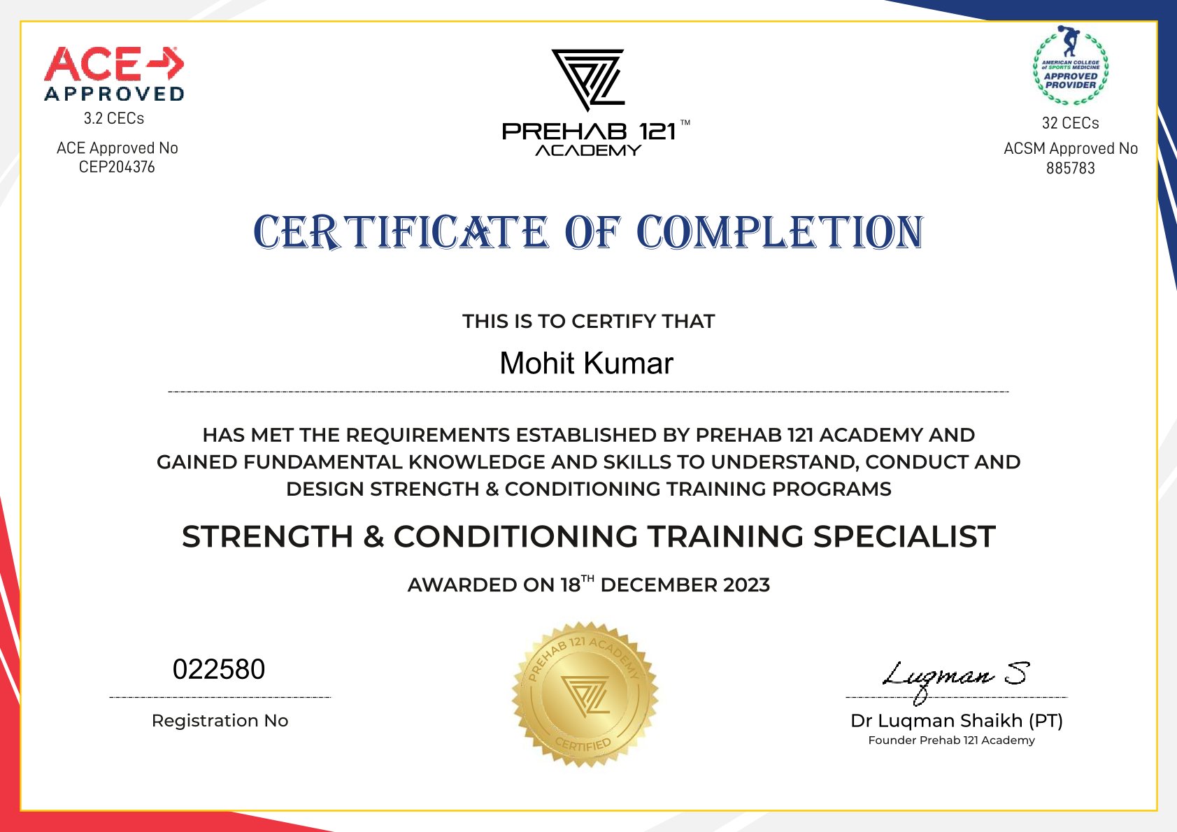Certificate 10
