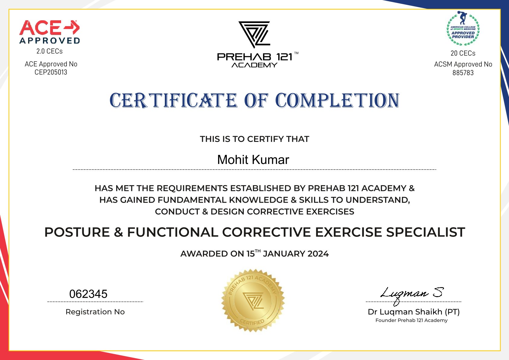 Certificate 3