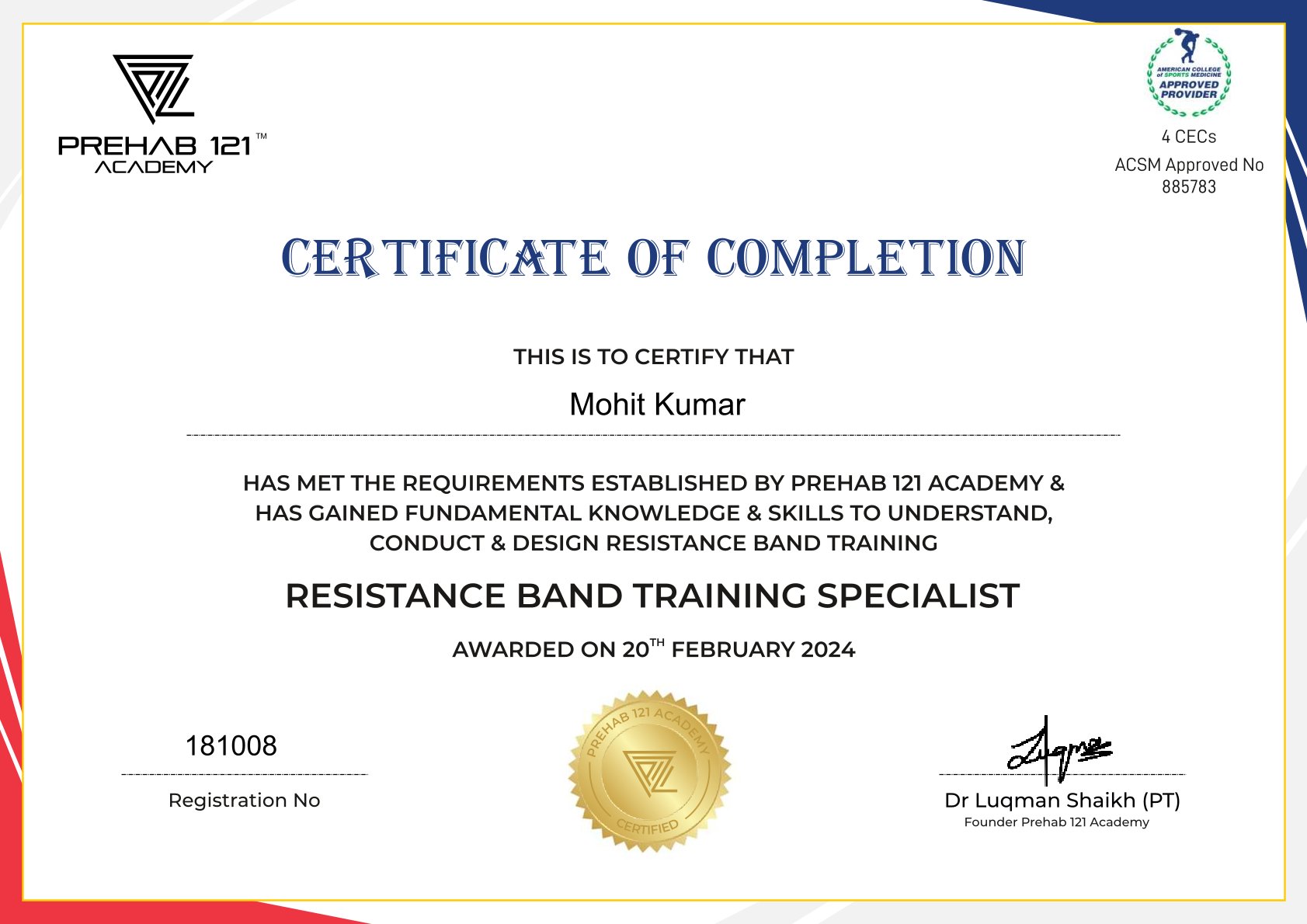 Certificate 5