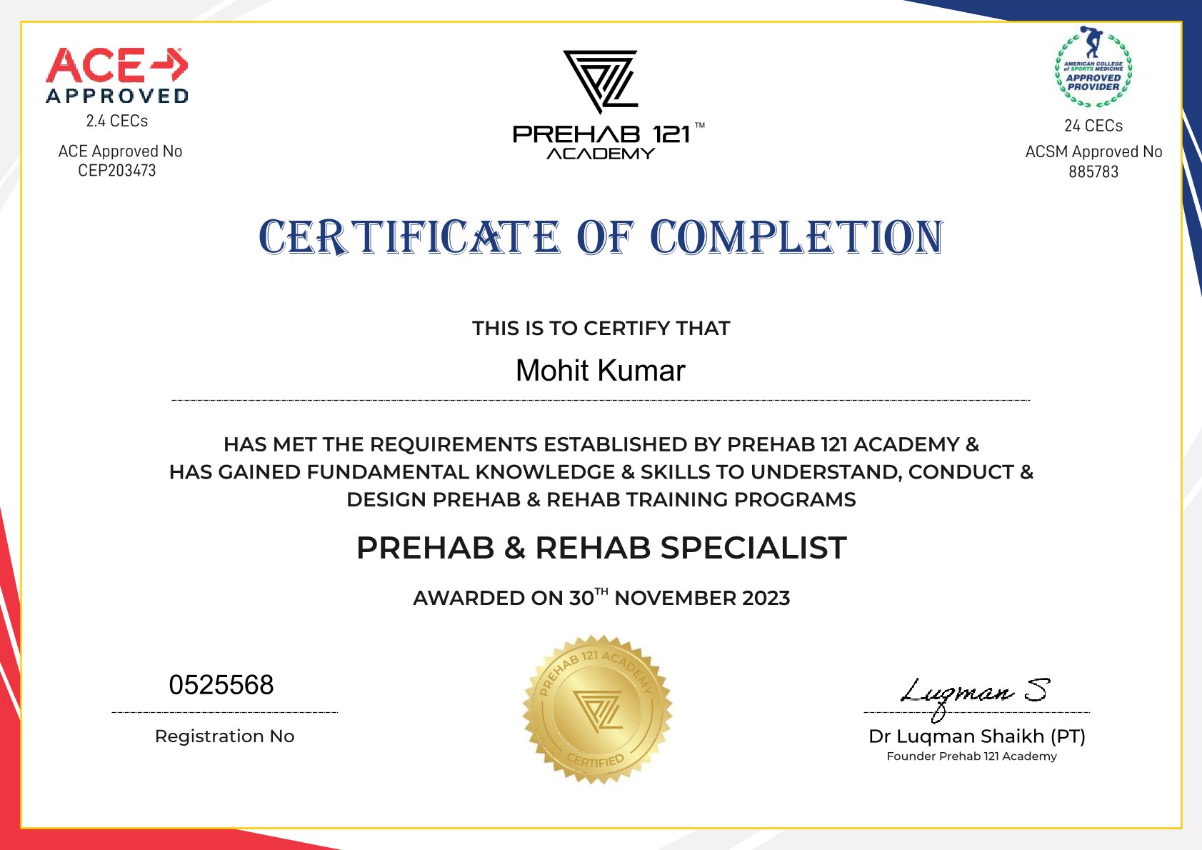 Certificate 9